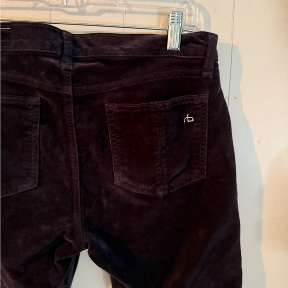 Rag & Bone Skinny Black/Charcoal Corduroy Pants size 29 - Picture 7 of 10